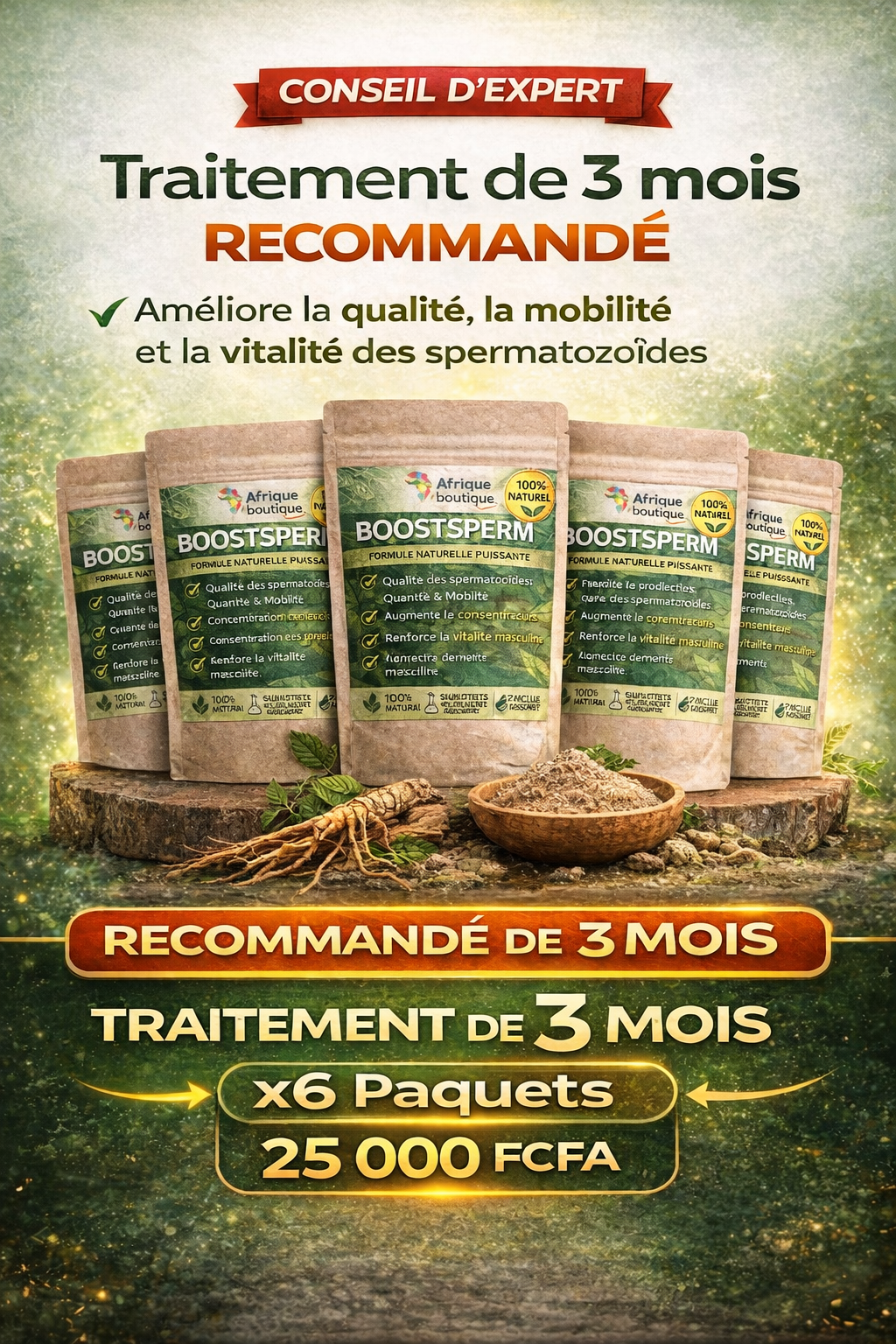 BOOSTSPERM KIT COMPLET